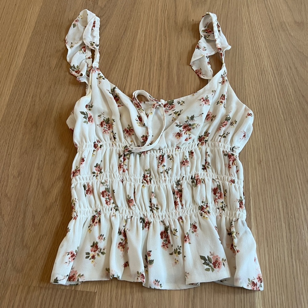 Reformation floral tank XS
